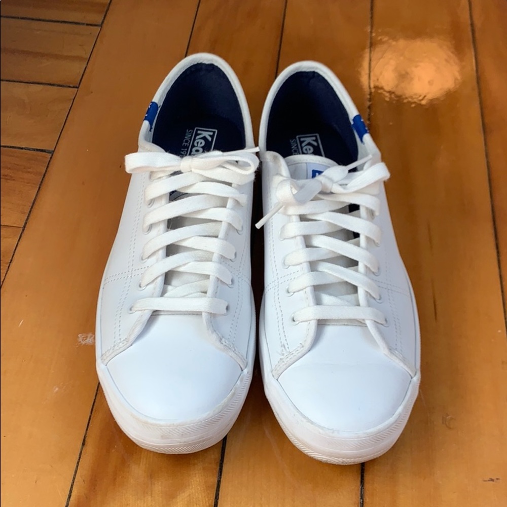 All white Keds women’s sneakers